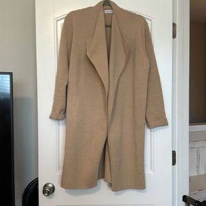 Long cardigan coat